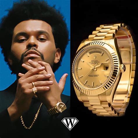 the weeknd rolex